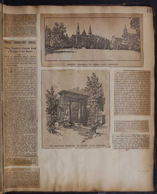 1882 Scrapbook of Newspaper Clippings Vo 1 056